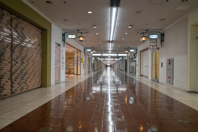 Japan for the 9th time - Oct and Nov 2019 - The underground mall thing was close to abandoned. If I waited a couple of minutes I am sure I would have got a shot with zero people.