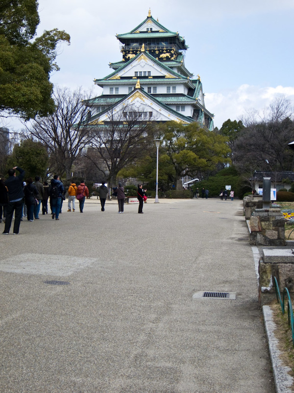 Japan-Osaka-Castle - The outside of the castle, there are no pictures of the inside.