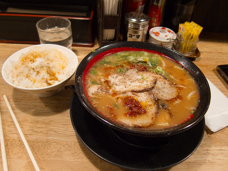 Japan-Osaka-Ramen - And a final bowl of ramen. Although Taiwan does cater a lot to Japanese tourism, so I might end up having some there. I dont really like it much but i