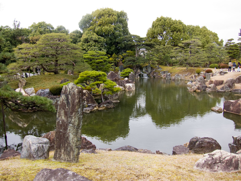 Japan-Kyoto-Nijo-Castle-Ramen - You are allowed to take photos of the garden area.
