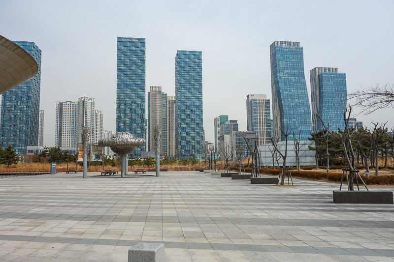 Korea again - Incheon - Daegu - Busan - Gwangju - Seoul - 2015 - Part of Songdo special region for the economic ecology of glorious Korea.