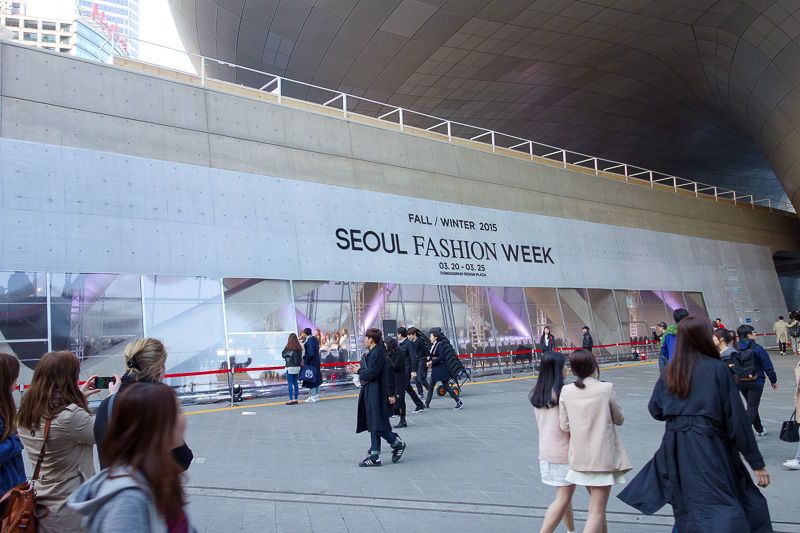 Korea-Seoul-Fashion-Dongdaemun-Architecture - I love to get a head start on whats coming this season. My fluoro yellow running shoes are just peaking now, I have had them 6 months already.