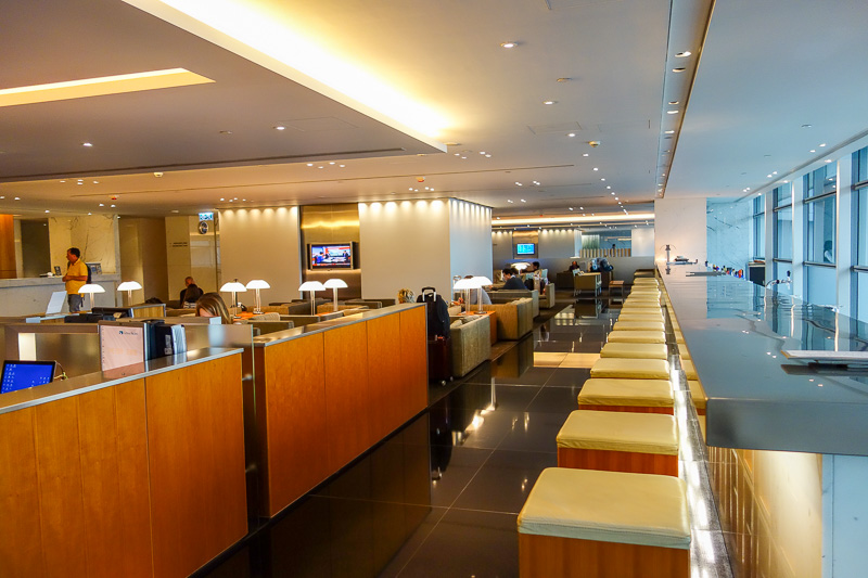 Hong Kong-Airport-Lounge - This is the Cabin. It is a business class only lounge (No First). It is the furthest from customs.
