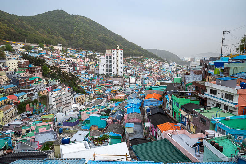 Korea-Busan-Gamcheon-Pollution - Korean version of Jiufen in Taiwan