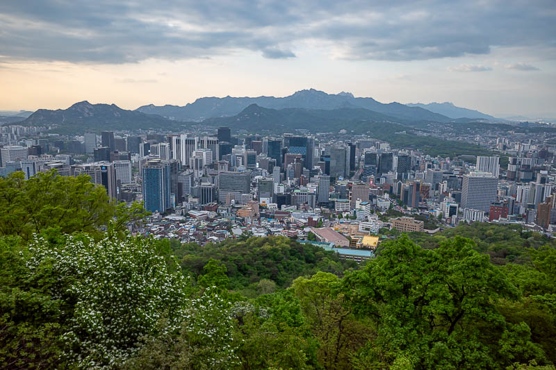 Korea-Seoul-Namsan - And now top view of the main bit.