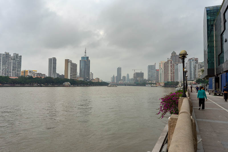 Korea - HK - China - KORKONG! - Its the pearl river. A bit further down the river from where I took a shot last night, also the sky was a bit clearer this evening.