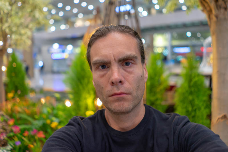 Airport-Korea-Incheon - ITS ME! And I dont look as tired as I feel. I am balding I fear, and going grey (should that be gray or grey?), this is exacerbated by aircraft air co