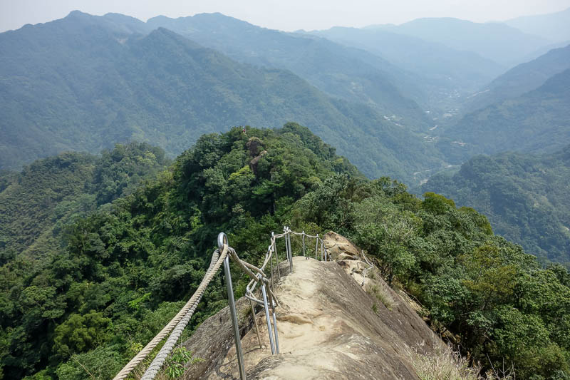 lists - According to some sources, this is the most dangerous hike in Taiwan. It is certainly fun and interesting, with countless ropes, ladders and ridges to