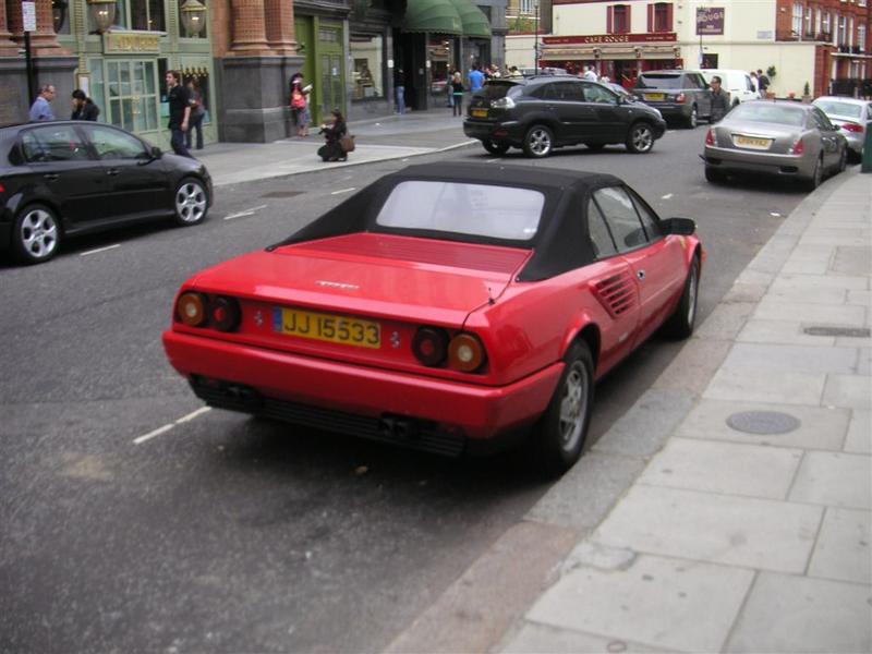 London - September 2009 - Cheap Ferrari.