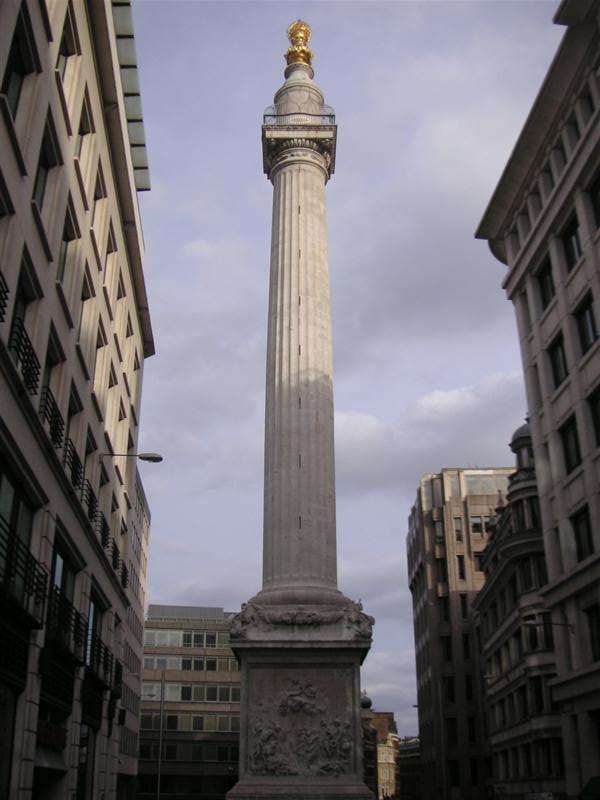 England-London-Tower Bridge-Monument - The actual monument.