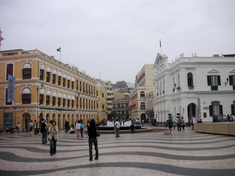 Macau-Casino-Ferry-Custard Tart - The main Portugese area of the city.