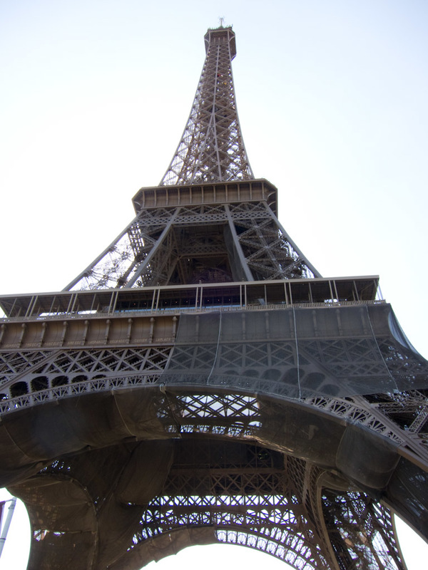 France-Paris-Arc de Triomphe-Eiffel Tower - More tower.
