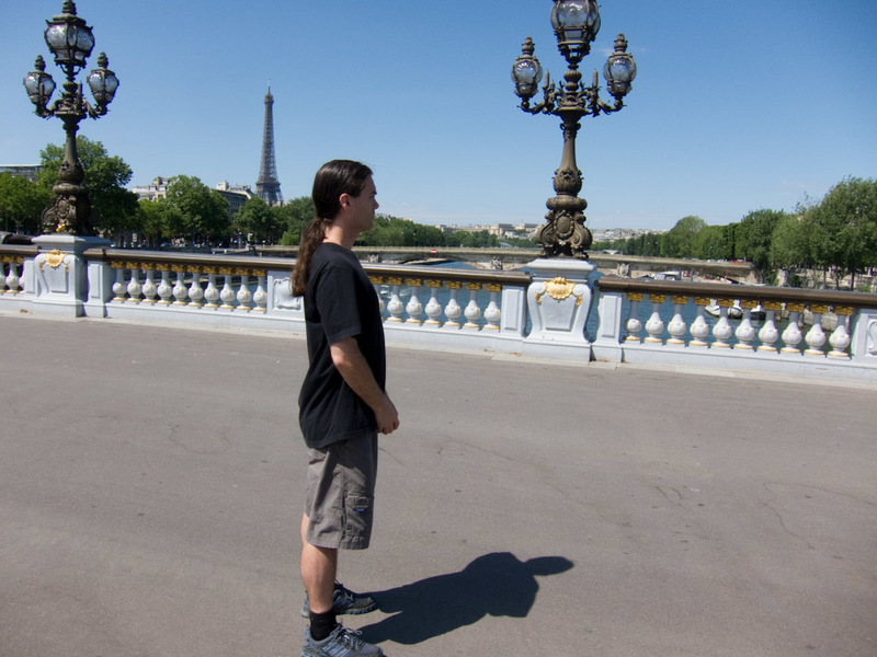 France-Paris-Arc de Triomphe-Eiffel Tower - Proof I was in Paris. Up until now you were thinking I just stole photos off GIS.