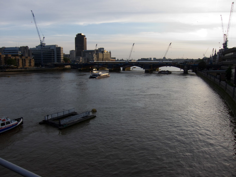 London 3 - June/July 2010 - Twilight eclipse shot from the bridge. Spoiler alert: Edward dies.