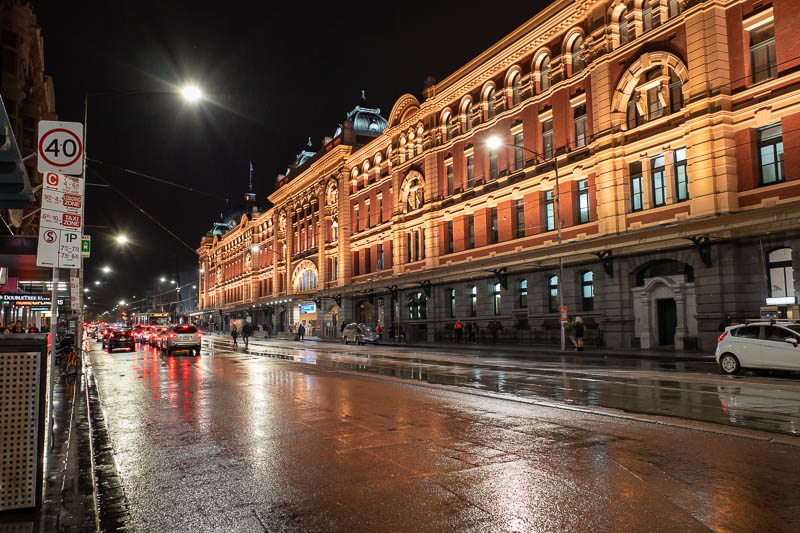  - Flinders street station, iso 800 f/4.5 handheld at night. Shake reduction / ibis is critical for me!