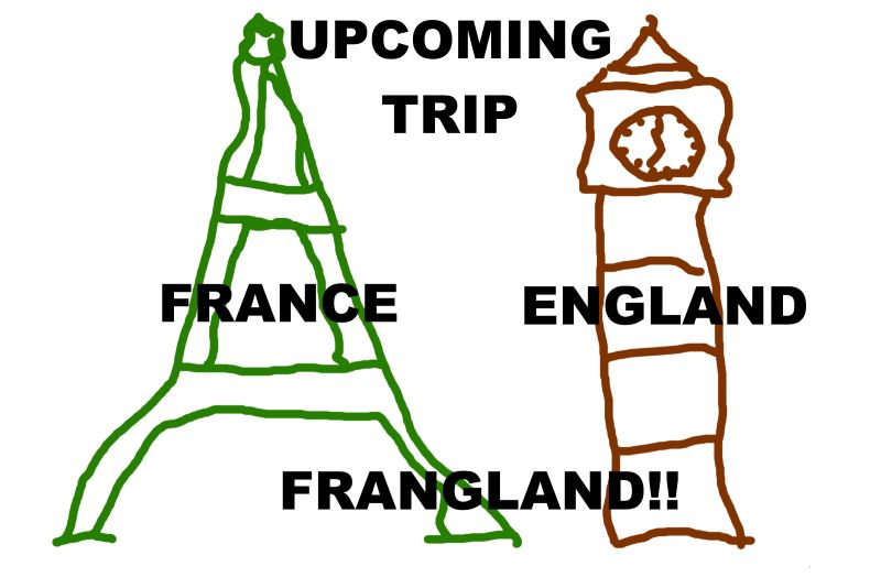 news - Bonus upcoming work trip - France & England