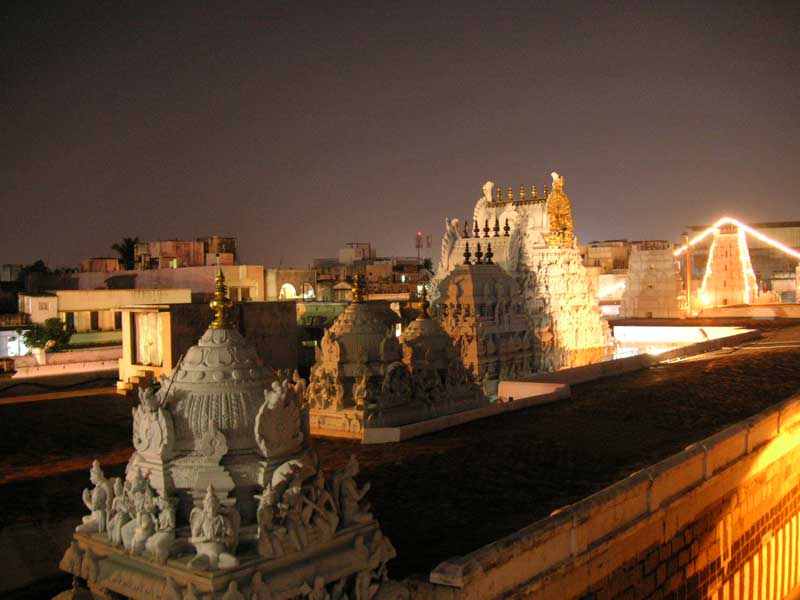 India-Chennai-Temple - My favourite photo - 10 second photo of the whole temple area.