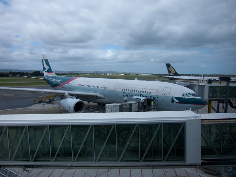 Adelaide-Airport-Cathay Pacific-Airbus A330 - Adelaide to Melbourne