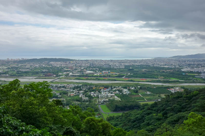 Taiwan-Hualien-Hiking-Rain-Zuocang - Some view from the lowest viewing place.