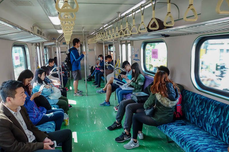 A full lap of Taiwan in March 2017 - Leg 1 of the journey, the local train from Tainan to Tainan high speed rail station which is nowhere near Tainan.