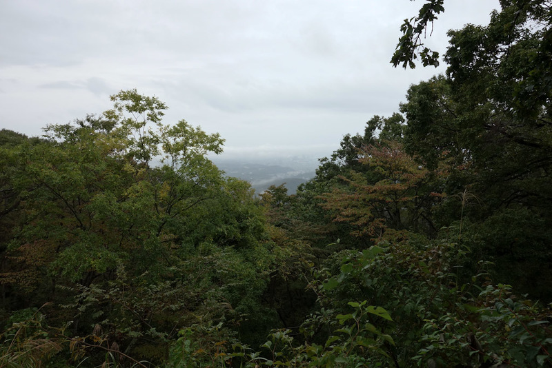 Japan-Tokyo-Hiking-Mount Takao - Tokyo is down there somewhere.